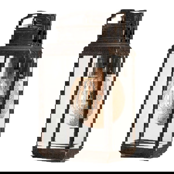 Outdoor IP44 Wall Light Imperial Bronze LED E27 100W d02165 Loops