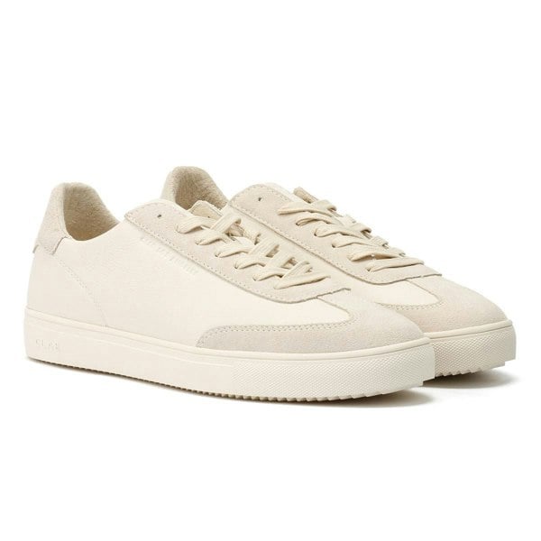Clae CL24CDN01-OOL Men's Deane Triple Off White Leather