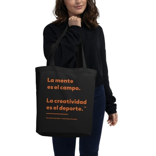 Anchor & Crew Creativity Is The Sport Creative Standard Recycled Cotton Tote Bag