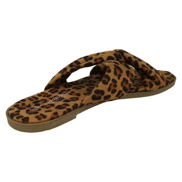 Savannah Ladies Savannah Strappy Mule Sandals F00366