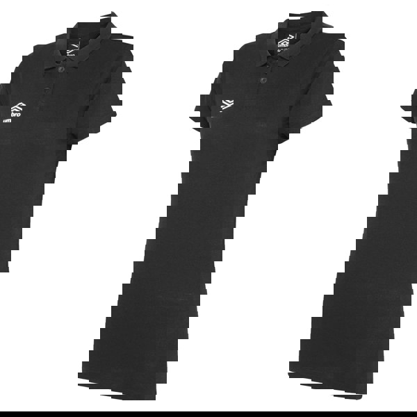 Umbro Womens/Ladies Club Essential Polo Shirt - Carbon/White