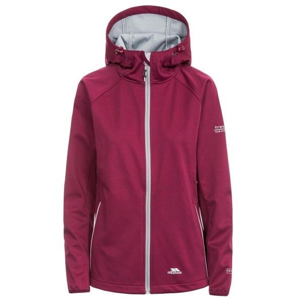 Trespass Women's Sisely Waterpoof Softshell Jacket - Grape Wine