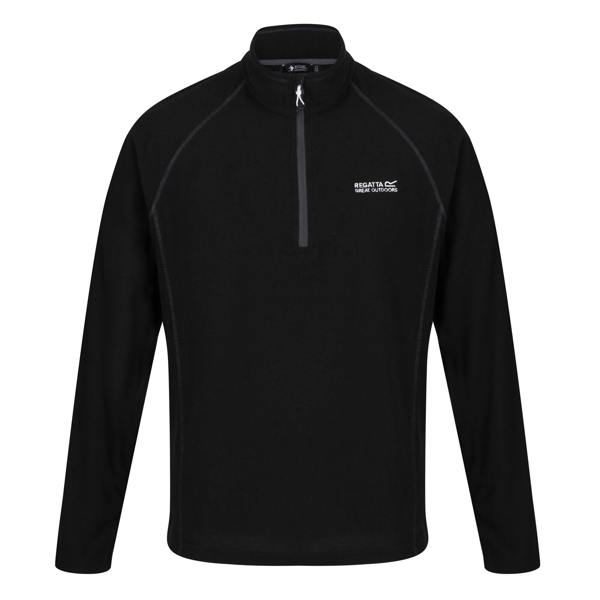 Regatta Great Outdoors Mens Montes Fleece Top - Black