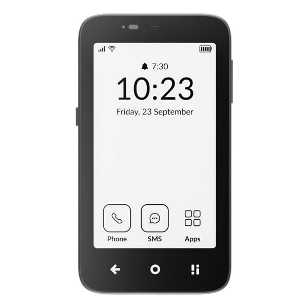 Mudita Kompakt 4G Minimalist E-Ink Mobile Phone Charcoal Black 32GB