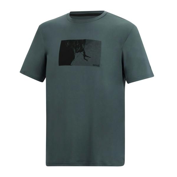 Regatta Mens Fingal Mountain Climbing T-Shirt - Dark Storm - 
