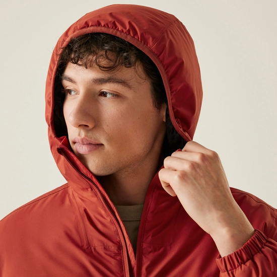 Regatta Mens Wiltom Waterproof Jacket - Red Ochre