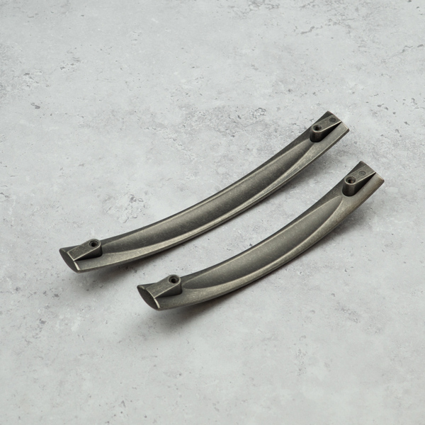 Handle & Home Antique Pewter Bow Cabinet Handle