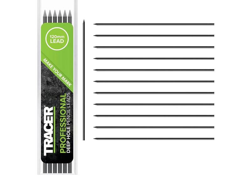 Tracer 12 x 2.8mm Graphite Leads for Tracer Pencil - Replacement Lead Set