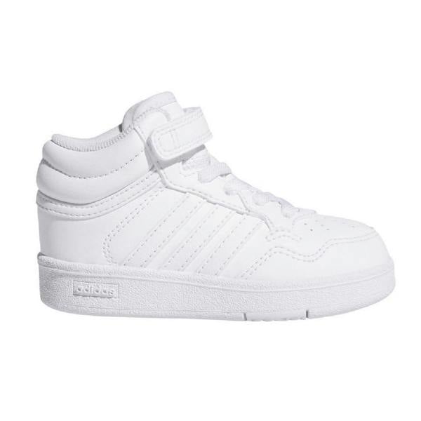 Adidas Baby Hoops 4.0 Mid Cut Trainers - White - 