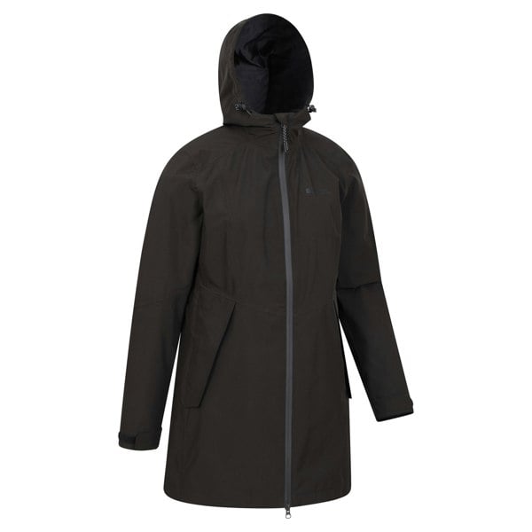 Mountain Warehouse Womens/Ladies Hilltop II Waterproof Jacket - Jet Black