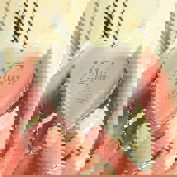 Personalised Memento Company Personalised Mum Swirls & Hearts Trinket Box