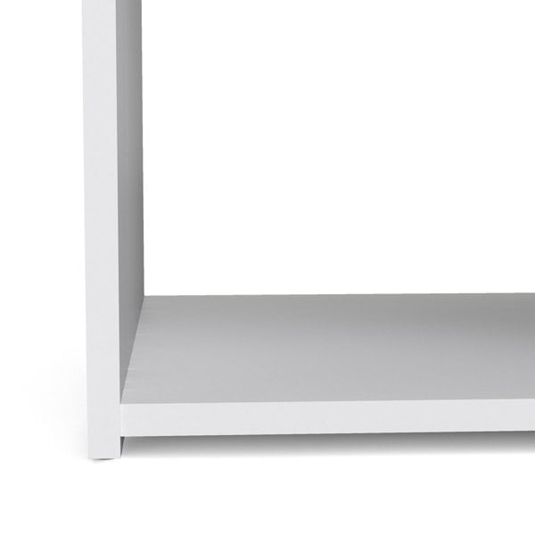 Furniture To Go Space Bedside 1 Drawer in White