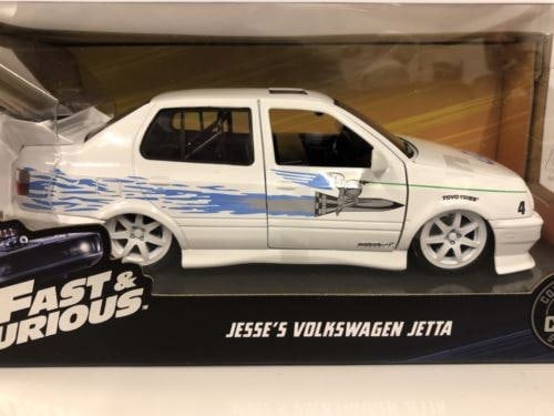fast and furious jesses 1995 vw jetta a3 1:24 scale jada 99591 new
