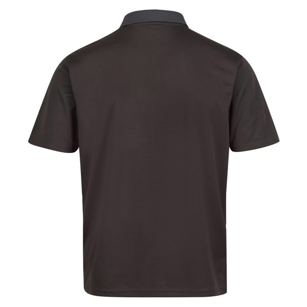 Regatta Mens Pro Moisture Wicking Polo Shirt - Seal Grey