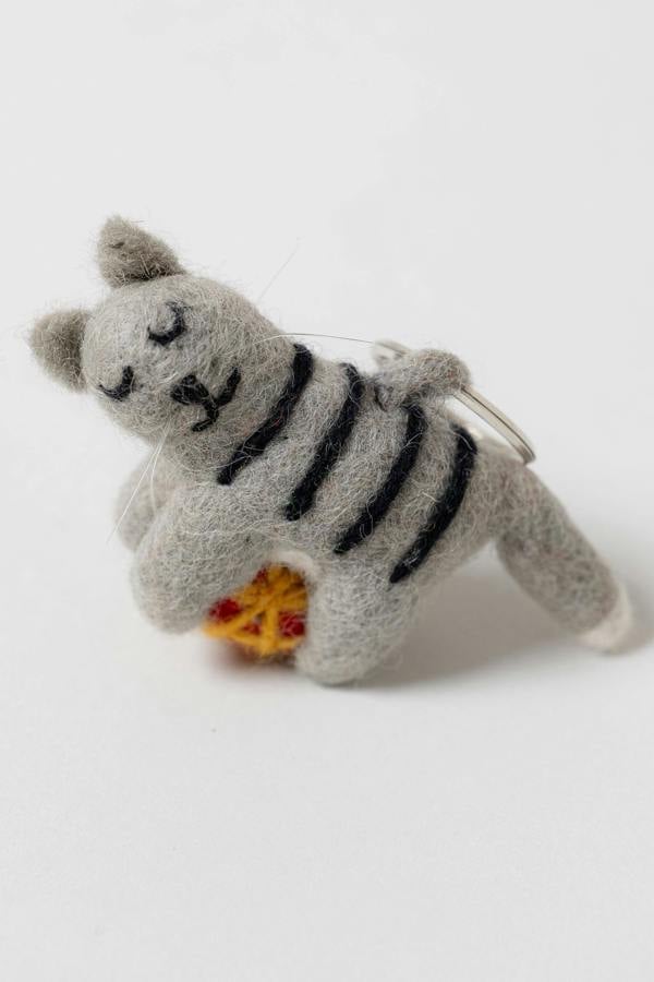 Lily & Me Claudia Cat Trainer Socks and Keyring Giftbox