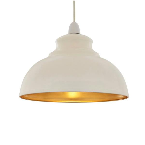 Pagazzi Lighting Maris Matte Ivory Easy-Fit Pendant