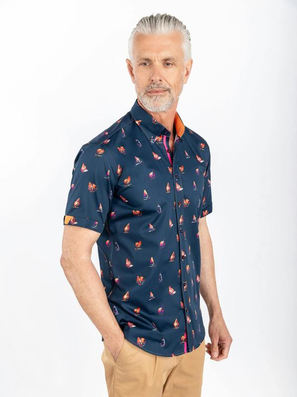 WINDSURF PRINTED SHORT SLEEVE - Claudio Lugli Shirts