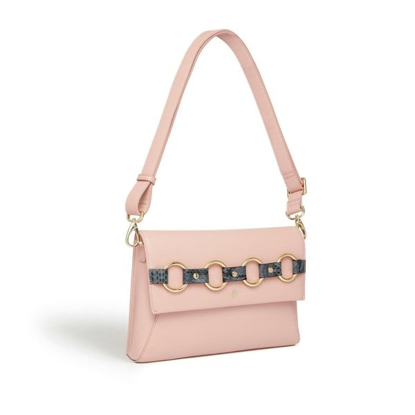 LaBante London Alder Nude Clutch & Cross-Body Bag