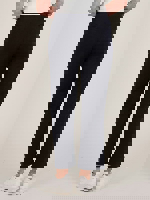 PennyPlain Wide Leg Joggers - Navy Short