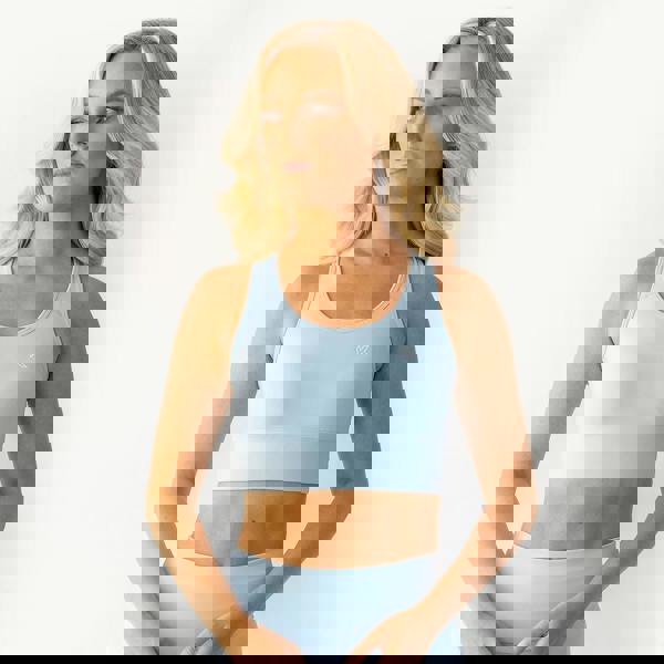 Kecks Powder Blue Active Sports Bra