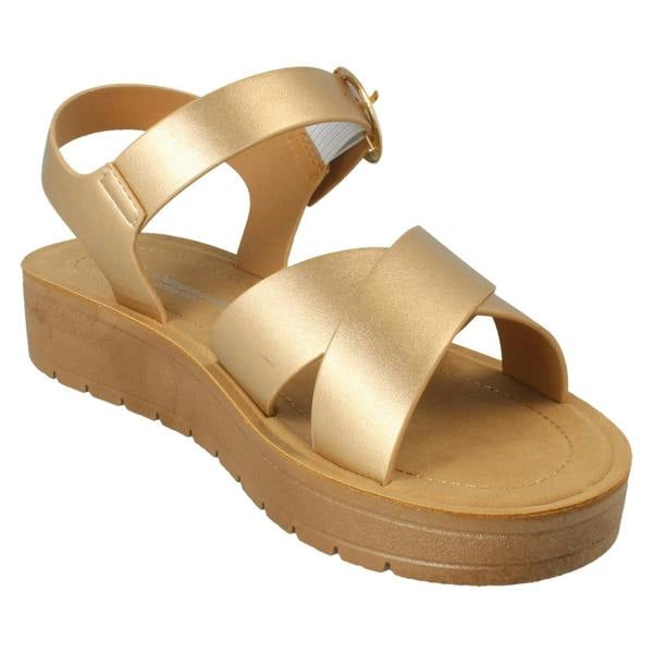 Savannah Ladies Savannah Buckle Fastening Summer Sandals F00446
