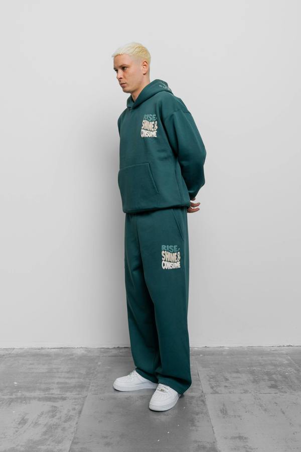 Fresh Couture Rise Hoodie - Eden Green