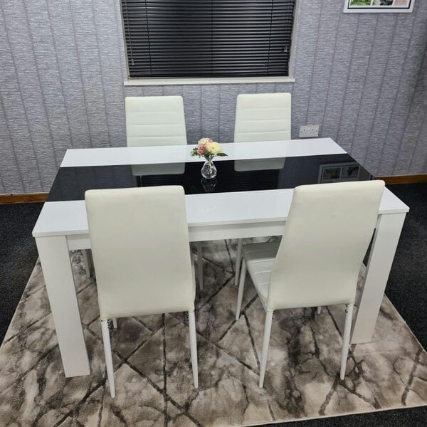 Kosy Koala Dining Table Set with 4 Chairs Dining Room, and Kitchen table set of 4