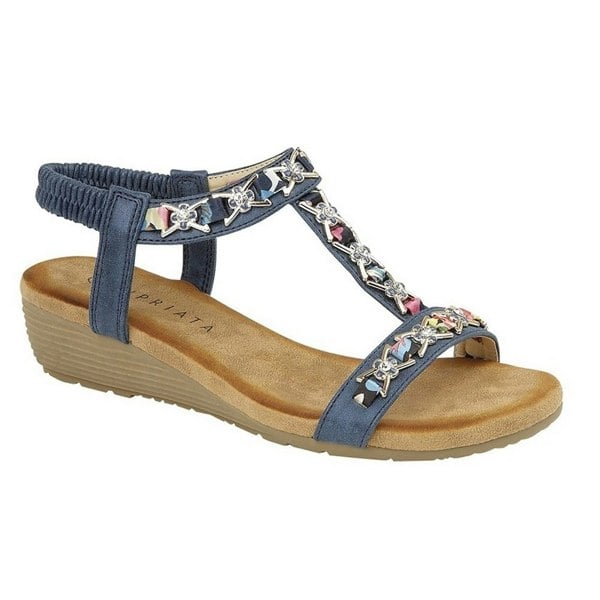 Cipriata Womens/Ladies Lia Sandals - Blue