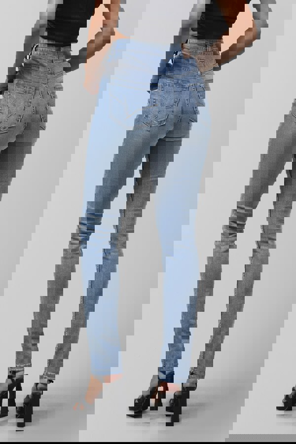 ENORSIA High Waist Slim Fit Jeans