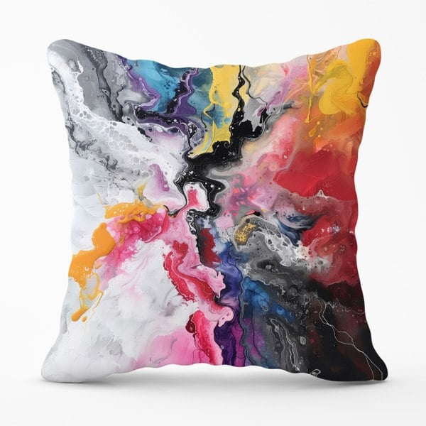 Warren Reed Explosive Colour Cascade Cushions