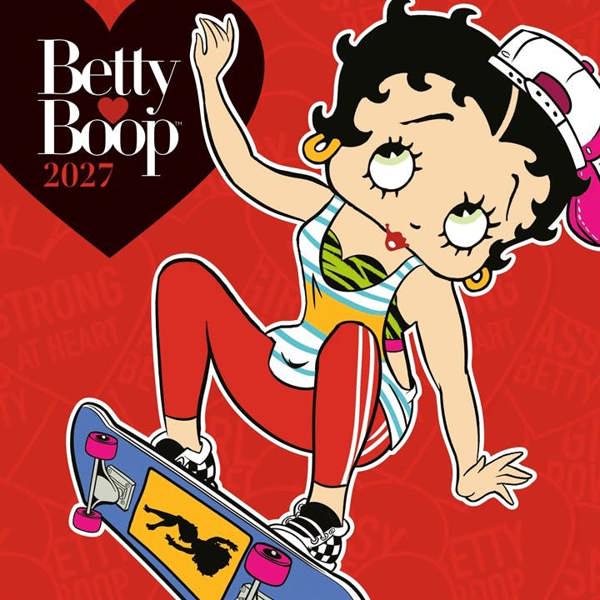 Betty Boop Calendar 2027, Wall Calendars, Month To View, Humour, Gift