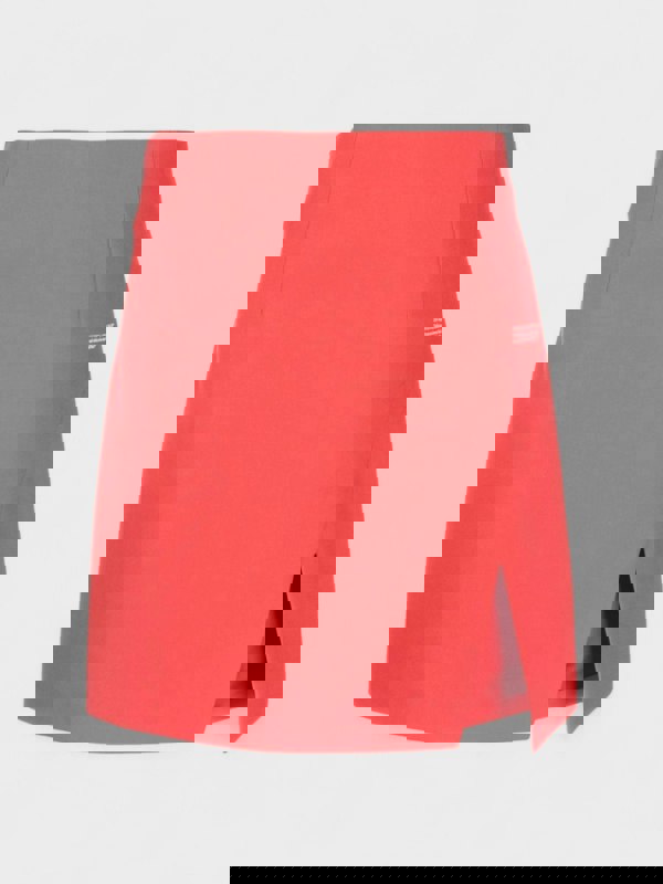 Off - White Logo Print High Waisted Skirt Red White - Supplied FashionOff - White