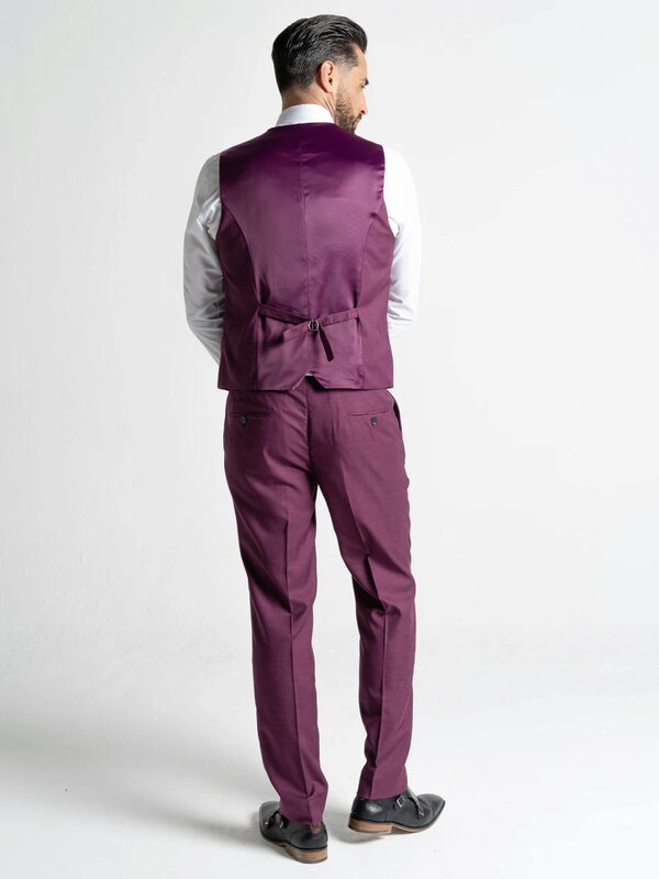 V2 Classic Henry - Purple Three Piece Suit