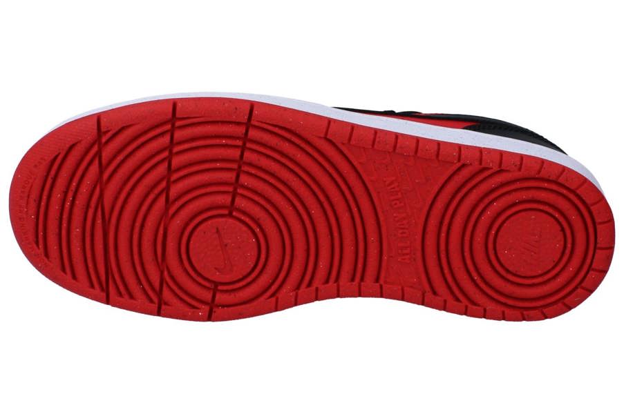 Nike Court Borough Low Recraft Gs Trainers Dv5456 Sneakers Shoes  600 - University Red Black White 600 - Photo 4