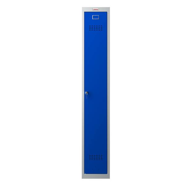 Phoenix Safe Phoenix PL 300D Series PL1133GBK 1 Column 1 Door Personal locker in Blue with Key Lock