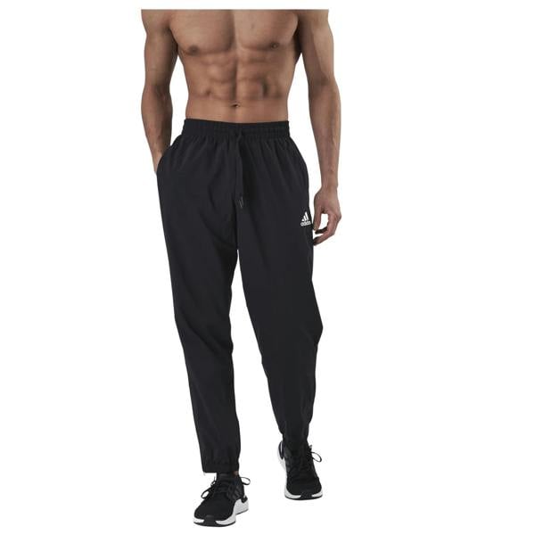 Adidas Mens Essentials Stanford Aeroready Jogging Bottoms - Black - 