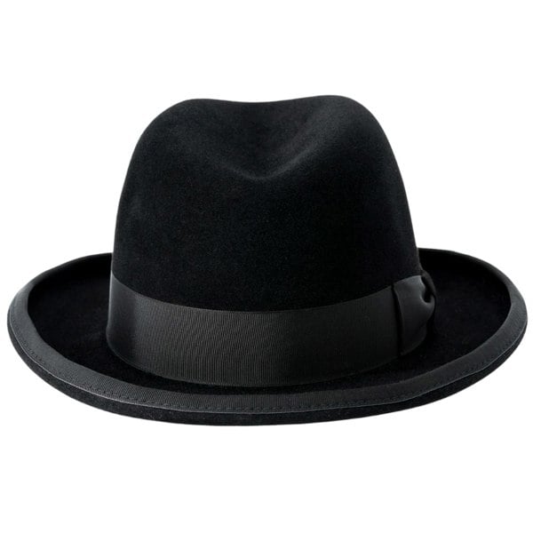 Gamble & Gunn Luxury Black Homburg