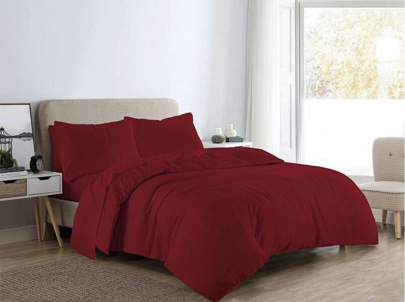 Night Zone Flannelette Duvet Cover Set – 100% Brushed Cotton Warm Bedding with Pillowcases