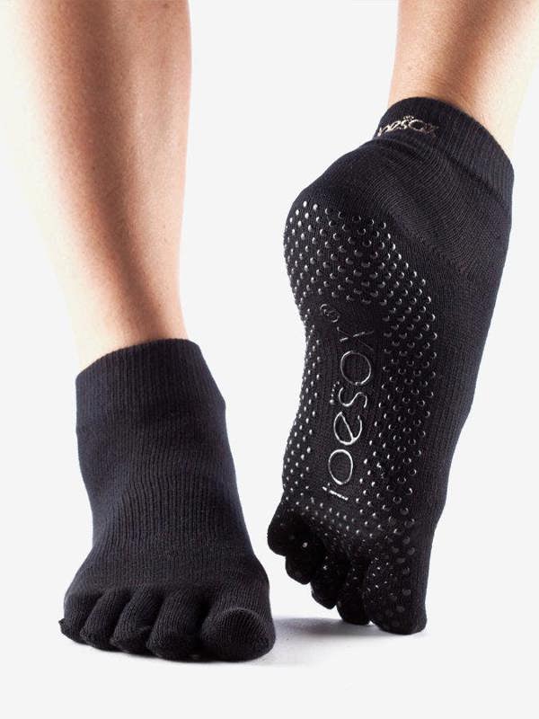 ToeSox Ankle Full Toe Women's Yoga Socks
