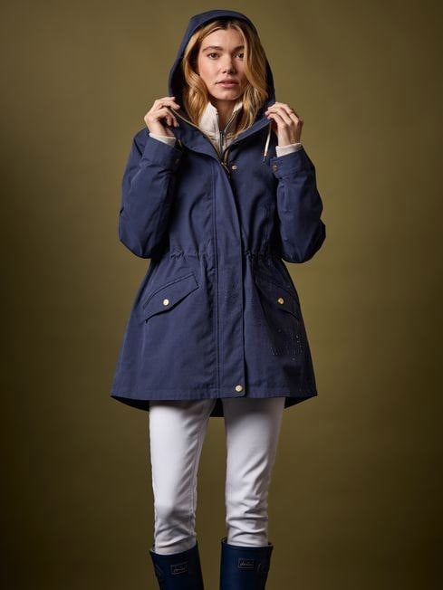 Joules PORTWELL Womens Coat French Navy