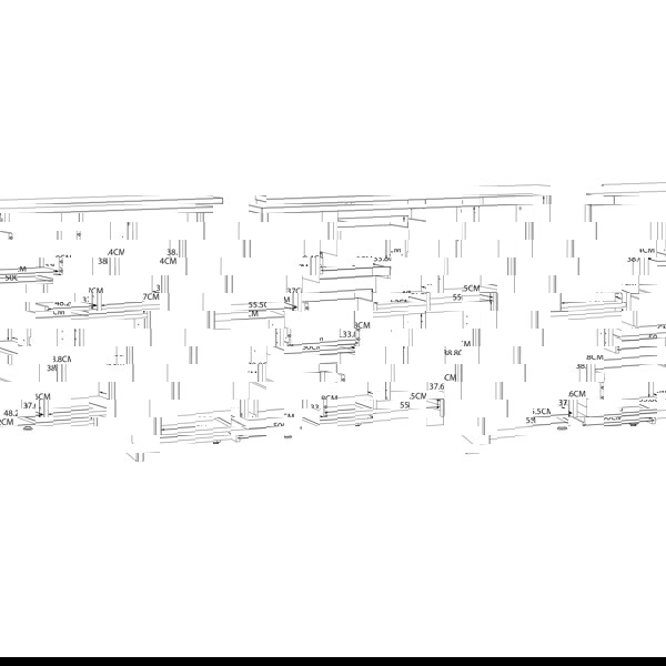 Furniture To Go Bohol Large Sideboard in Riviera Oak/White