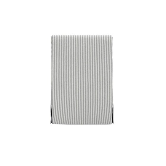 Wyld Haus Isabella Grey and White Stripe Upholstered Armchair