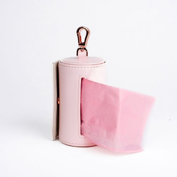 Bar London Waste Bag Holder - Blush Pink