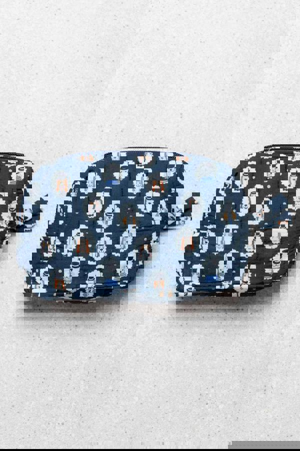 Lily & Me Dapper Cosmetics Zip Bag