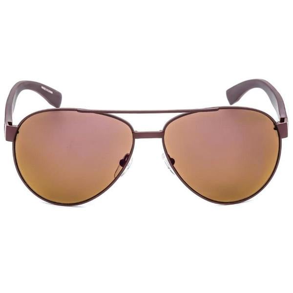 Lacoste Mens Matte Sunglasses - Brown - 