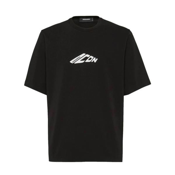 Dsquared Icon New Generation Loose Fit T-Shirt   in  Black