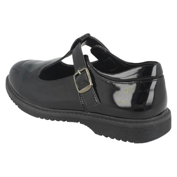 Cool For School Girls Cool For School T-Bar Buckle School Shoes H2433