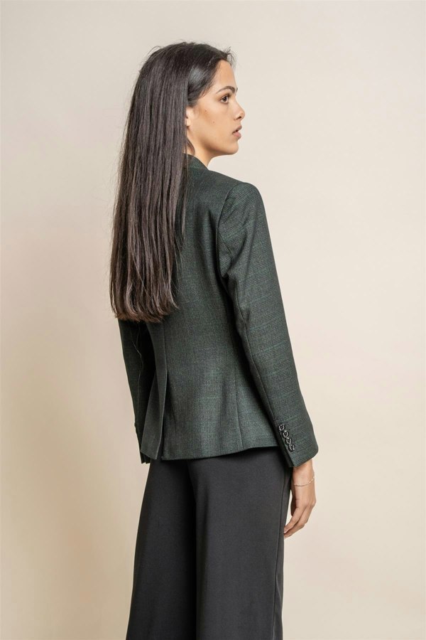 House of Cavani Ladies Caridi Olive Blazer