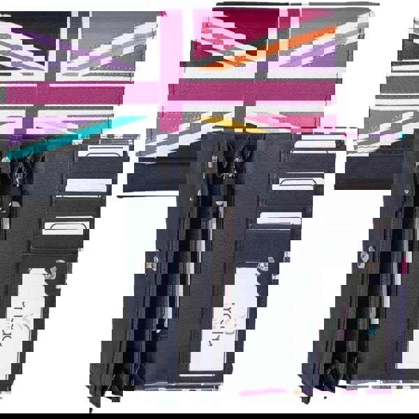 Mala Leather Union Jack Matinee Purse – Genuine Leather, RFID