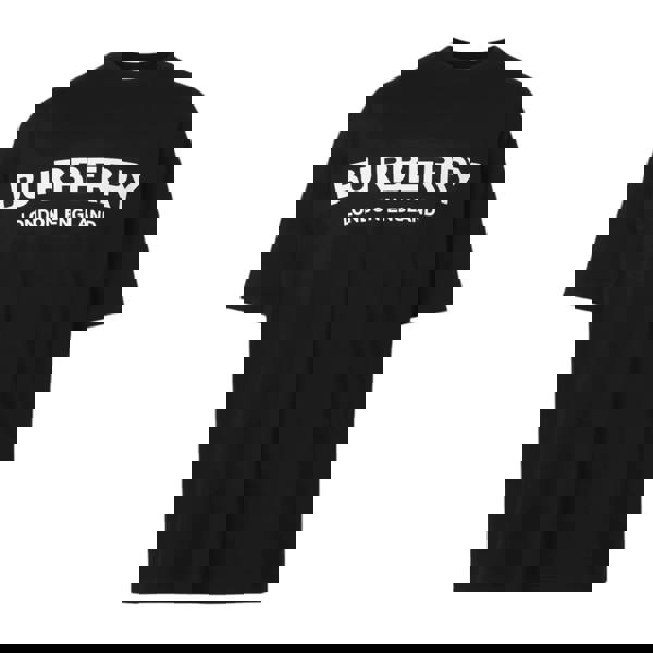 Burberry Letchford Printed T-Shirt   in  Black